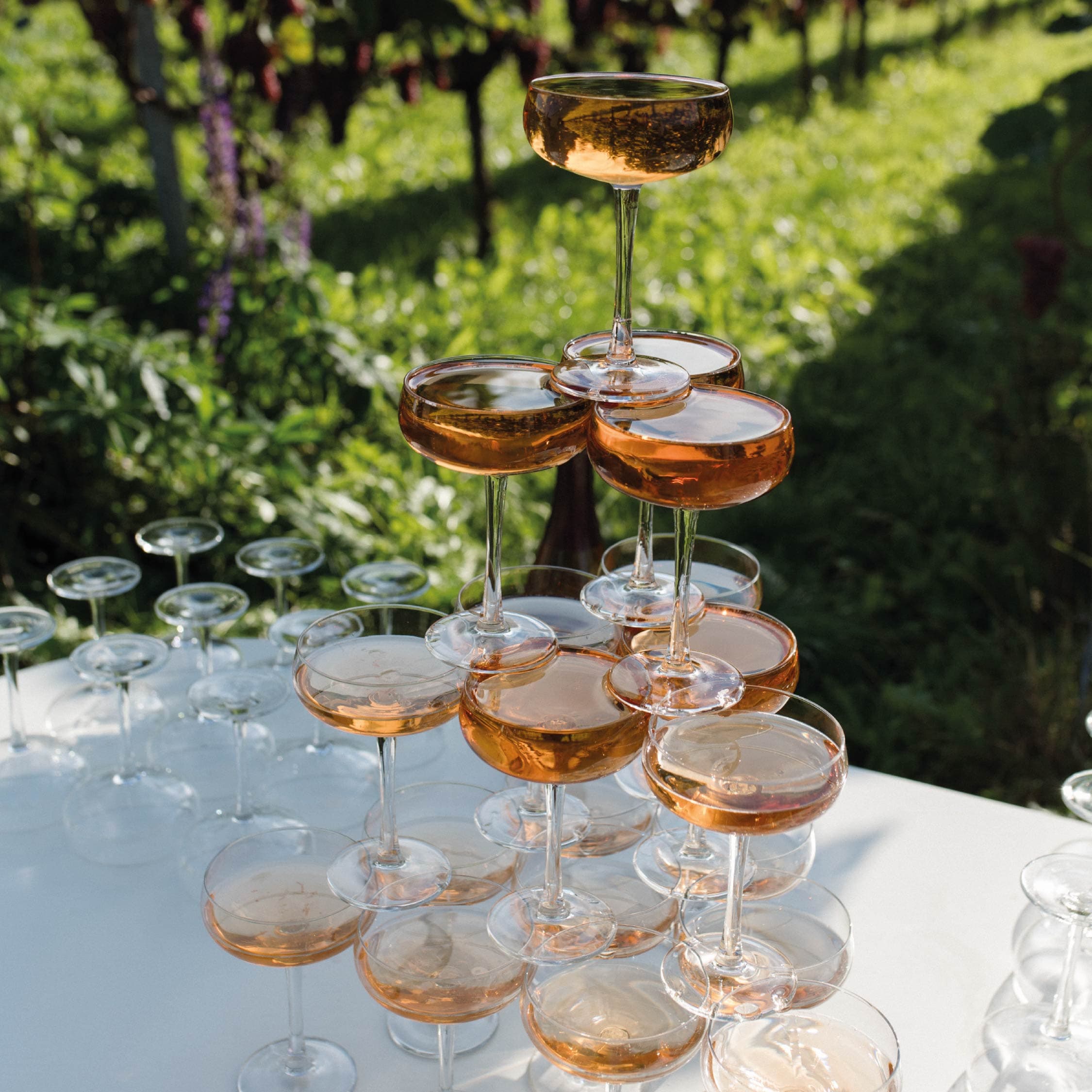 Afbeelding van champagnetoren